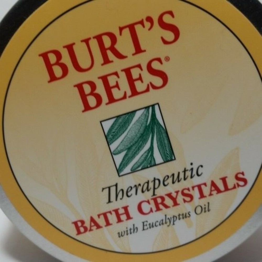 4 Burt's Bees Therapeutic Bath Crystals Eucalyptus